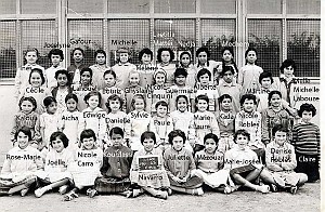 SIDI BEL ABBES ECOLE JEAN MACE 1961 CM1